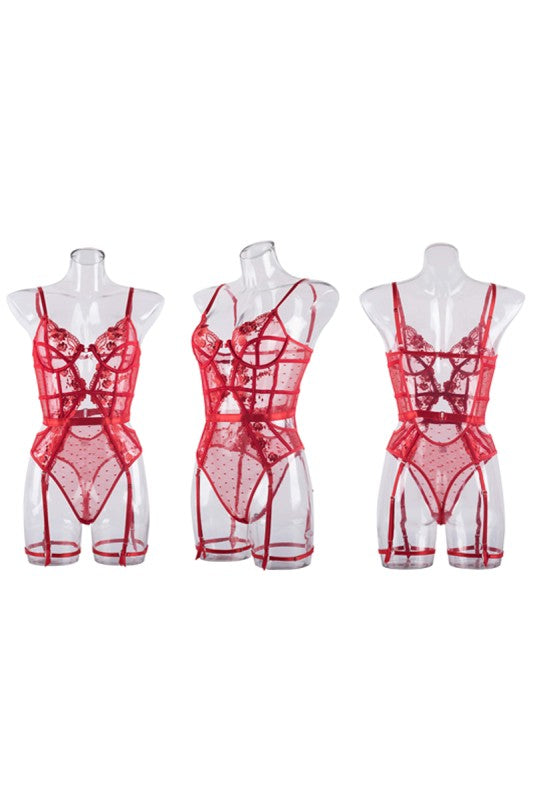 romance intimates lace bodysuit teddy
