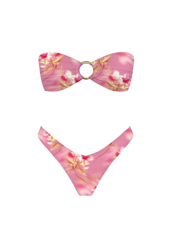 floral romance bikini set