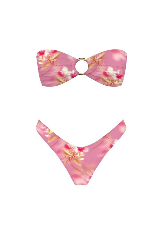 floral romance bikini set