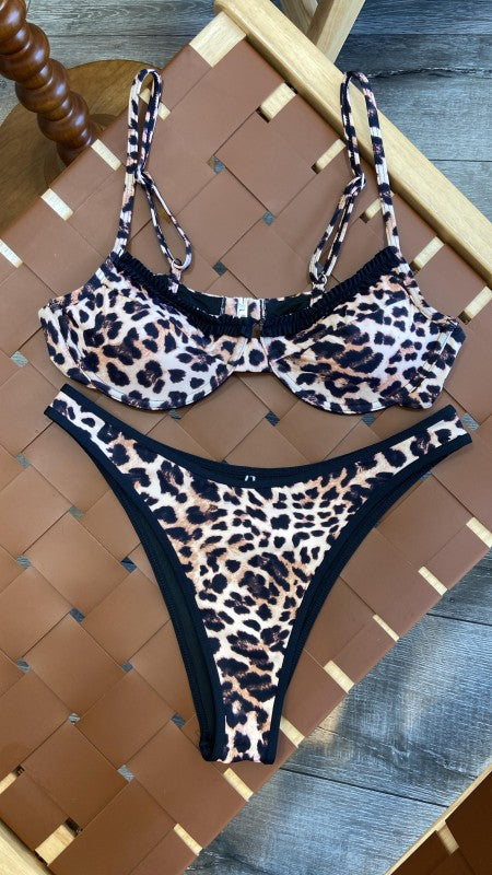 leopard dreams  bikini set